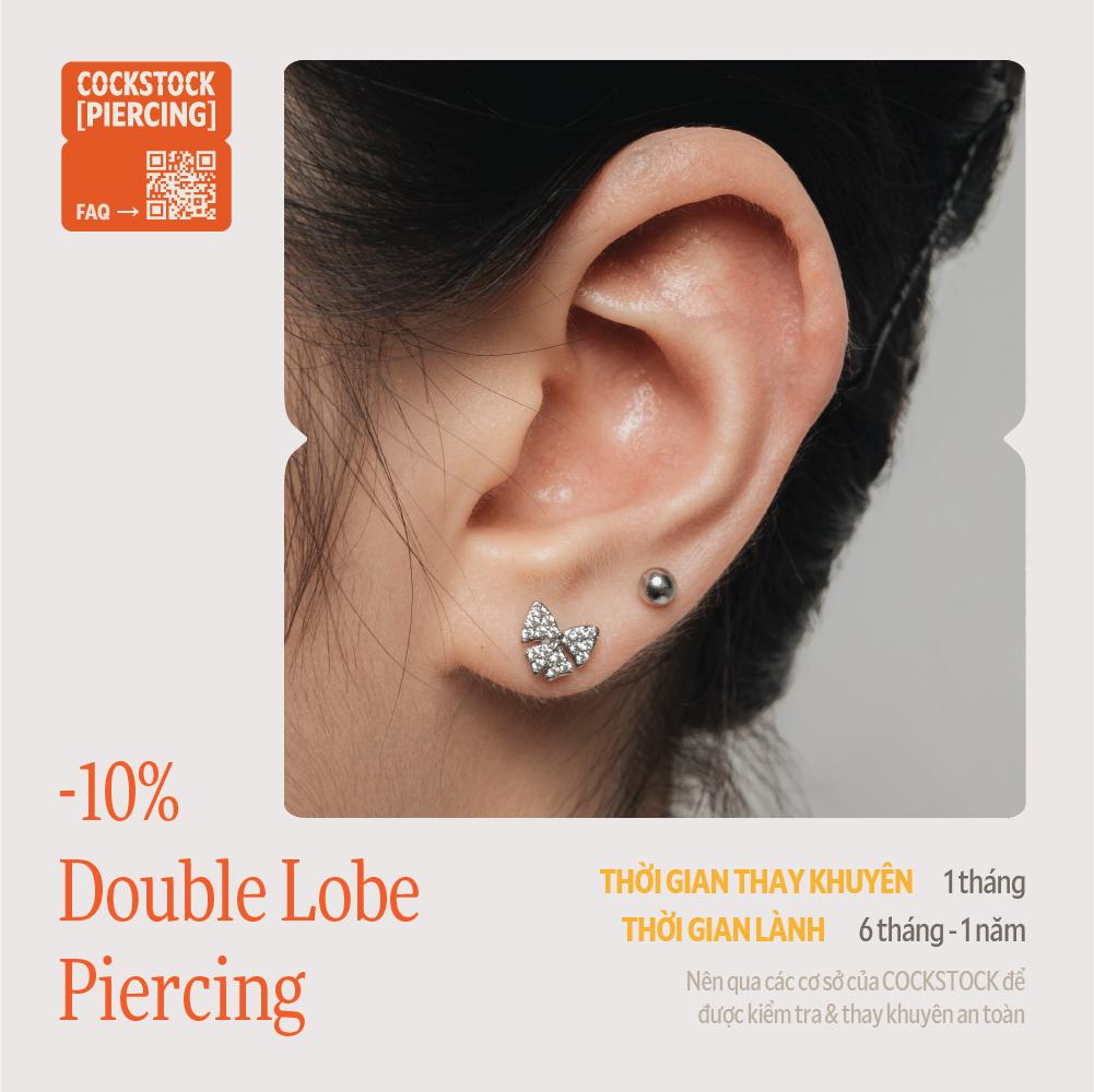 Double Lobe Piercing