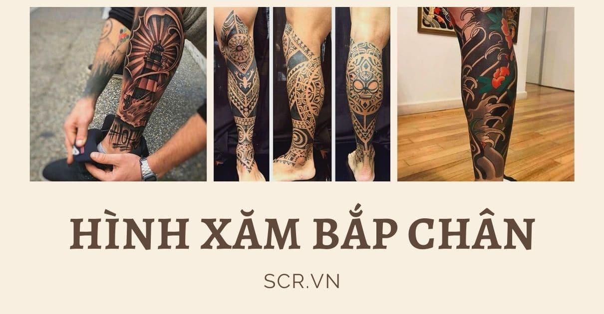 Hình Xăm Chó Sói Đẹp: Mẫu Tattoo Con Sói Hú Trăng