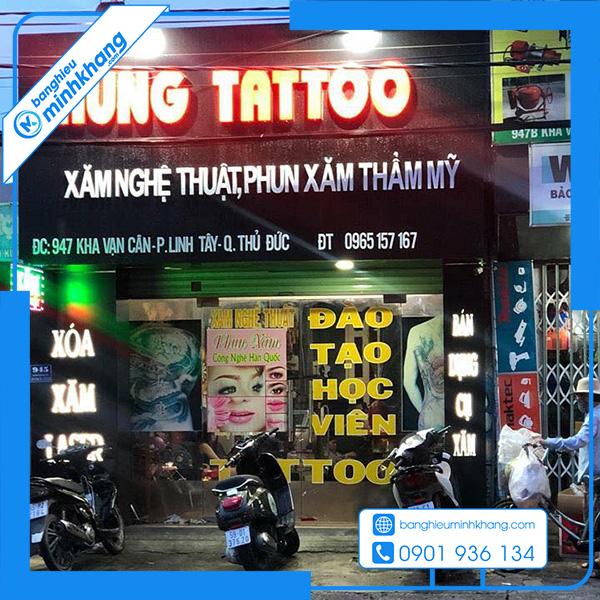 Biển Hiệu Tattoo - Tạo Phong Cách Nghệ Thuật Độc Đáo