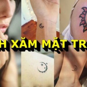 139+ Hình xăm mặt Trăng cho Nam Nữ Đẹp nhất 2023