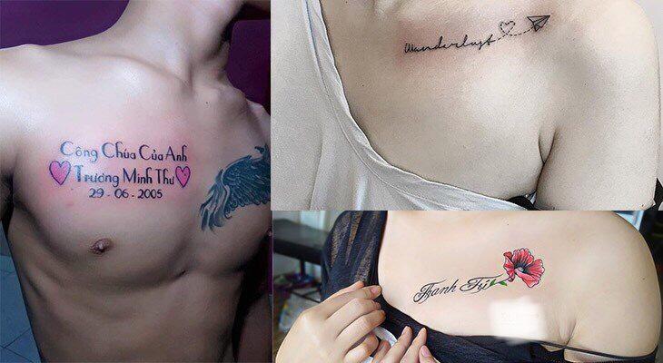 Hình xăm chữ đẹp cho các bạn nữ - Micae Tattoo - Piercing Studio