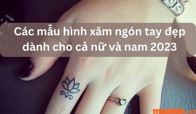 101+ Mẫu hình xăm ngón tay cho nam và nữ siêu đẹp