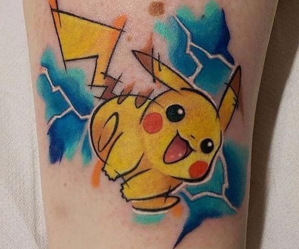 99+ Hình Xăm Pikachu: Đẹp, Dễ thương, Ý nghĩa nhất