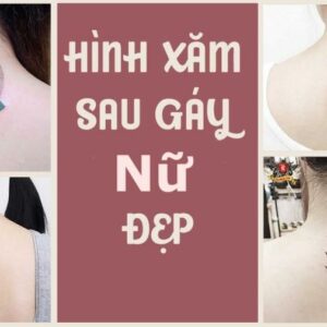 1999+ Hình xăm sau gáy cho nữ Đẹp 2023 & Ý nghĩa nhất