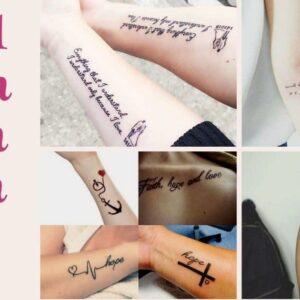 Hình Xăm Buồn Về Tình Yêu ❤️: Tìm hiểu về Top 1001 Tattoo Chữ Ý Nghĩa