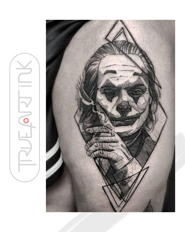 Hình xăm Joker