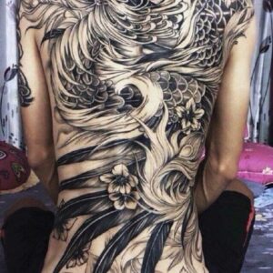 Tattoo Designs Hình Xăm Phượng Hoàng Đen Trắng – Stylist4men
