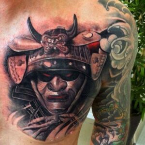 Ý nghĩa và Bí mật đằng sau hình xăm Samurai