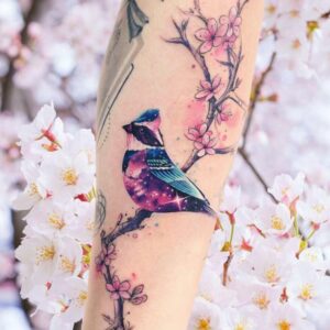 100 Cherry Blossom Tattoo Designs with Meaning