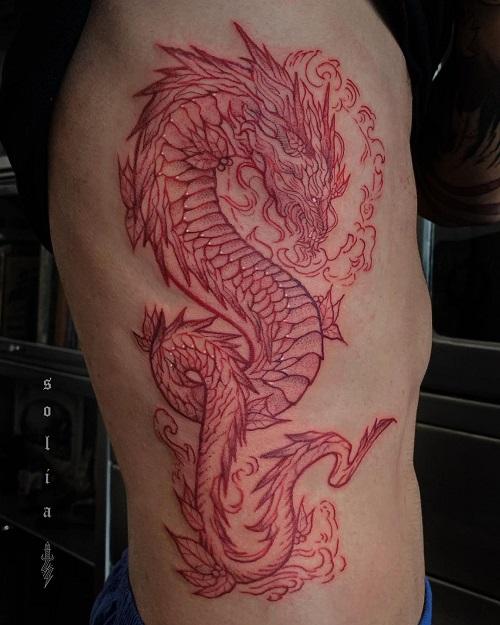 Red Dragon Tattoo