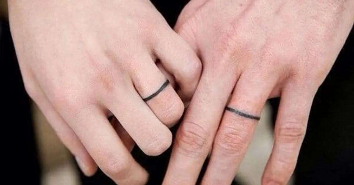 Giới trẻ xăm hình lên ngón tay thay cho nhẫn cưới