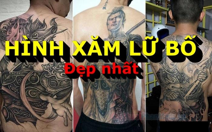 Hình xăm Lữ Bố và Điêu Thuyền