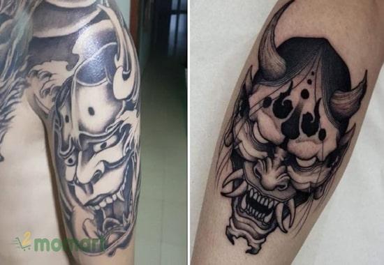 Tattoo mặt quỷ ở tay là xu hướng thịnh hành trong giới trẻ