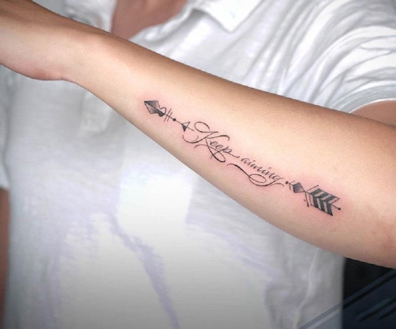 Hình xăm mũi tên. Xăm hình bấm TRUY CẬP để liên hệ | Mini tattoos, Tattoos,  D tattoo