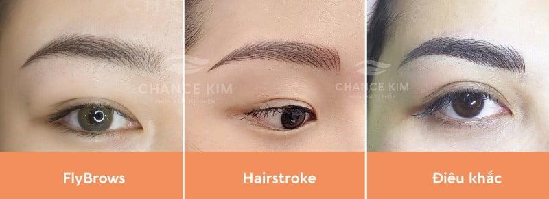 Hairstroke khác gì điêu khắc? Đừng làm nếu chưa biết điều này