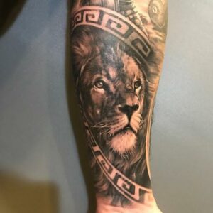 Most Graceful Lion Tattoo Design: King of The Society