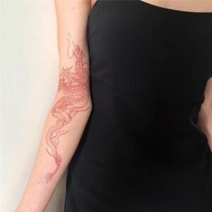 Dragon Tattoos: Mạnh mẽ và Tượng trưng