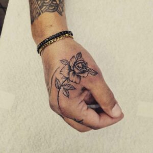 11+ Rose Hand Tattoo Male Ideas You’ll Have To See To Believe!  