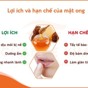 Bôi mật ong sau phun môi? Có nên hay không?