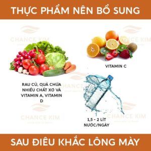 Điêu khắc chân mày ăn trứng có sao không? Gỡ rối băn khoăn!