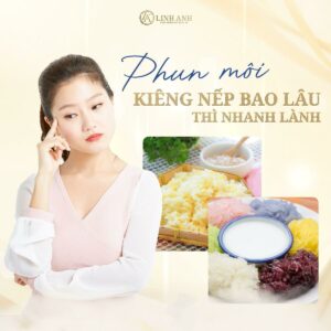 Phun môi kiêng đồ nếp bao lâu để nhanh lành? Lỡ ăn có sao không?