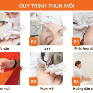 Phun môi mất bao lâu? Quy trình và thời gian lên màu