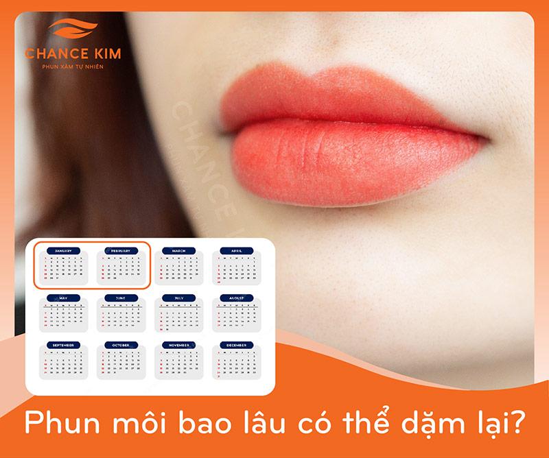 Phun môi bao lâu thì dặm lại để lên màu đẹp nhất?