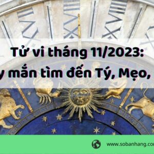 Tử vi tháng 11/2023 của 12 con giáp: May mắn tìm đến Tý, Mẹo, Hợi