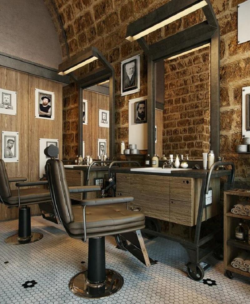 Kích thước gương salon tóc bao nhiêu là vừa?