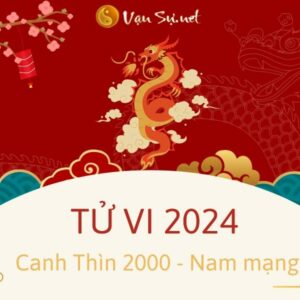 Tử Vi Tuổi Canh Thìn 2000 Năm 2024 - Nam Mạng