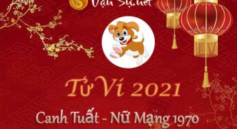 Tử Vi Tuổi Canh Tuất 2021 – Tìm Hiểu Vận Mệnh Nữ Mạng Sinh Năm 1970