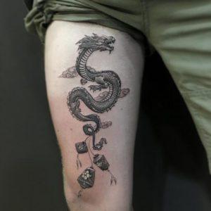 chinese dragon tattoo meaning 1