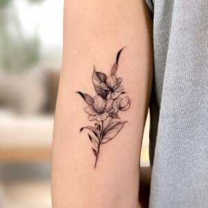 Best flower tattoo Ideas for men