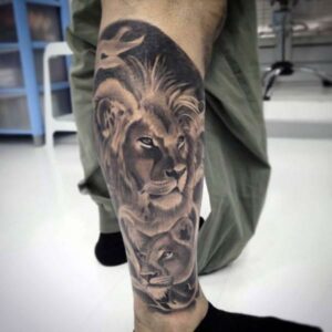 Meanings of lions tattoos: 100 Drawings