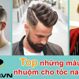 Tóc nam ngắn nhuộm màu gì đẹp nhất?