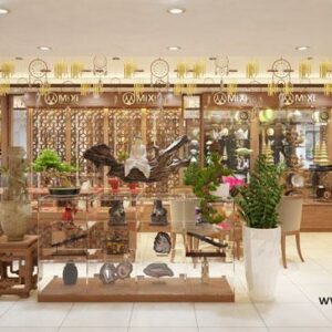 Tạo Nên Showroom Đá Phong Thủy Mixi - Sự Kết Hợp Giữa Hiện Đại Và Truyền Thống