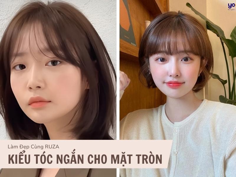 Điểm Danh 15+ Kiểu Tóc Ngắn Cho Mặt Tròn Thon Gọn Hơn