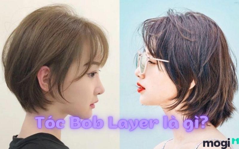 Tóc bob layer