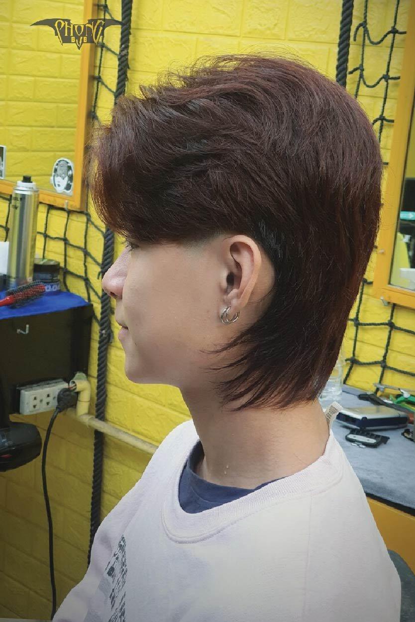 Mullet giúp khuôn mặt dài cân đối hơn