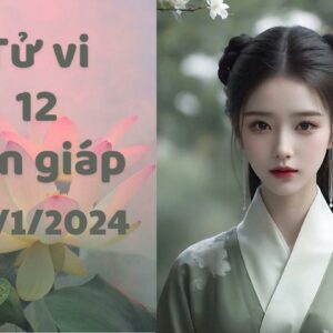 Tử vi vui 12 con giáp hôm nay thứ 6 ngày 19/1/2024: Dần nhận được một khoản tiền khá lớn, Tỵ dành sự tập trung cao nhất cho công việc.