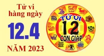 Tử vi hôm nay 12/4: Những gợi ý để bạn có một ngày tốt lành!