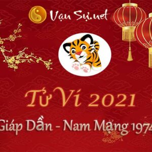 Tử Vi Tuổi Giáp Dần 2021 - Nam Mạng Sinh Năm 1974 Chi Tiết