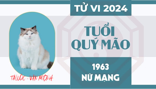 Tử vi nữ Quý Mão 1963