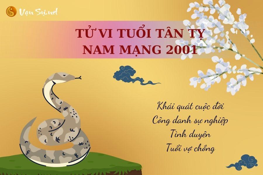 Tình duyên tuổi Tân Tỵ 2001