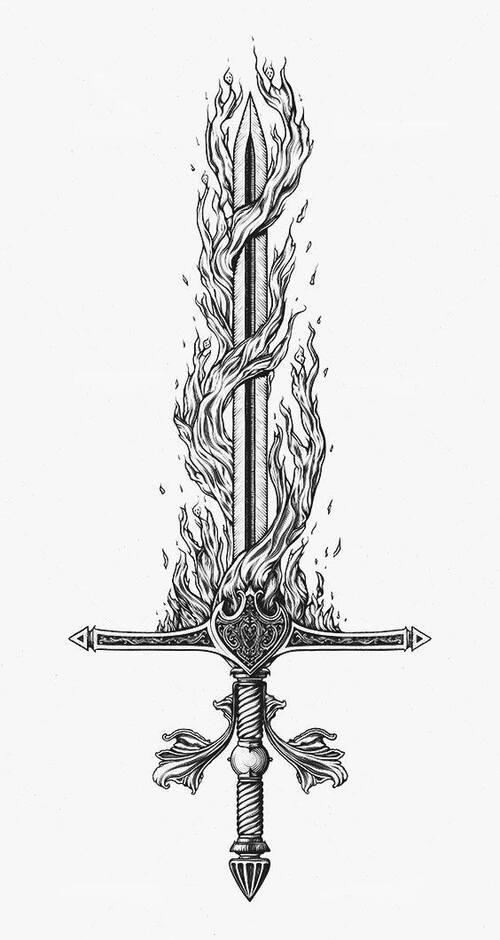 Sword Tattoo Meaning, Designs, and Placement Ideas