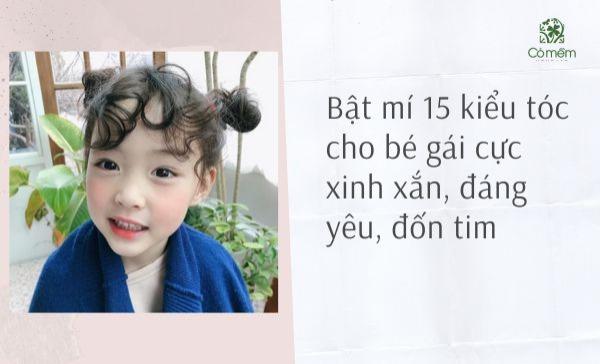 kiểu tóc cho bé gái