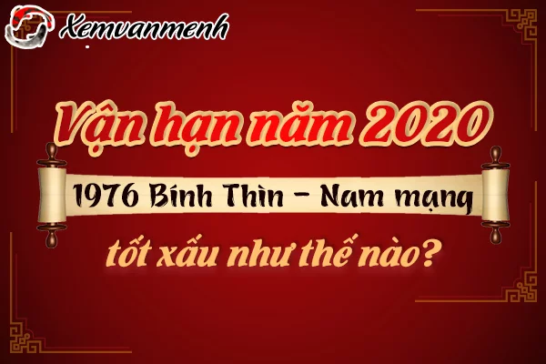 Xem tử vi 2020 Bính Thìn 1976 nam mạng