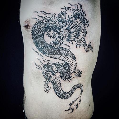 Japanese Dragon Tattoo