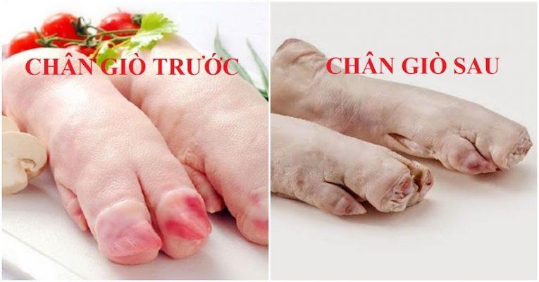 Chọn mua dựng sau và dựng trước heo