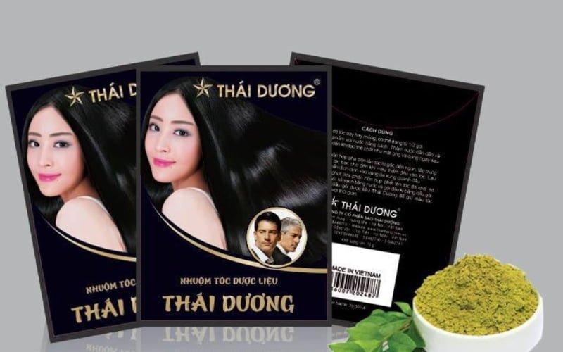 Thành phần dầu gội nhuộm tóc Thái Dương